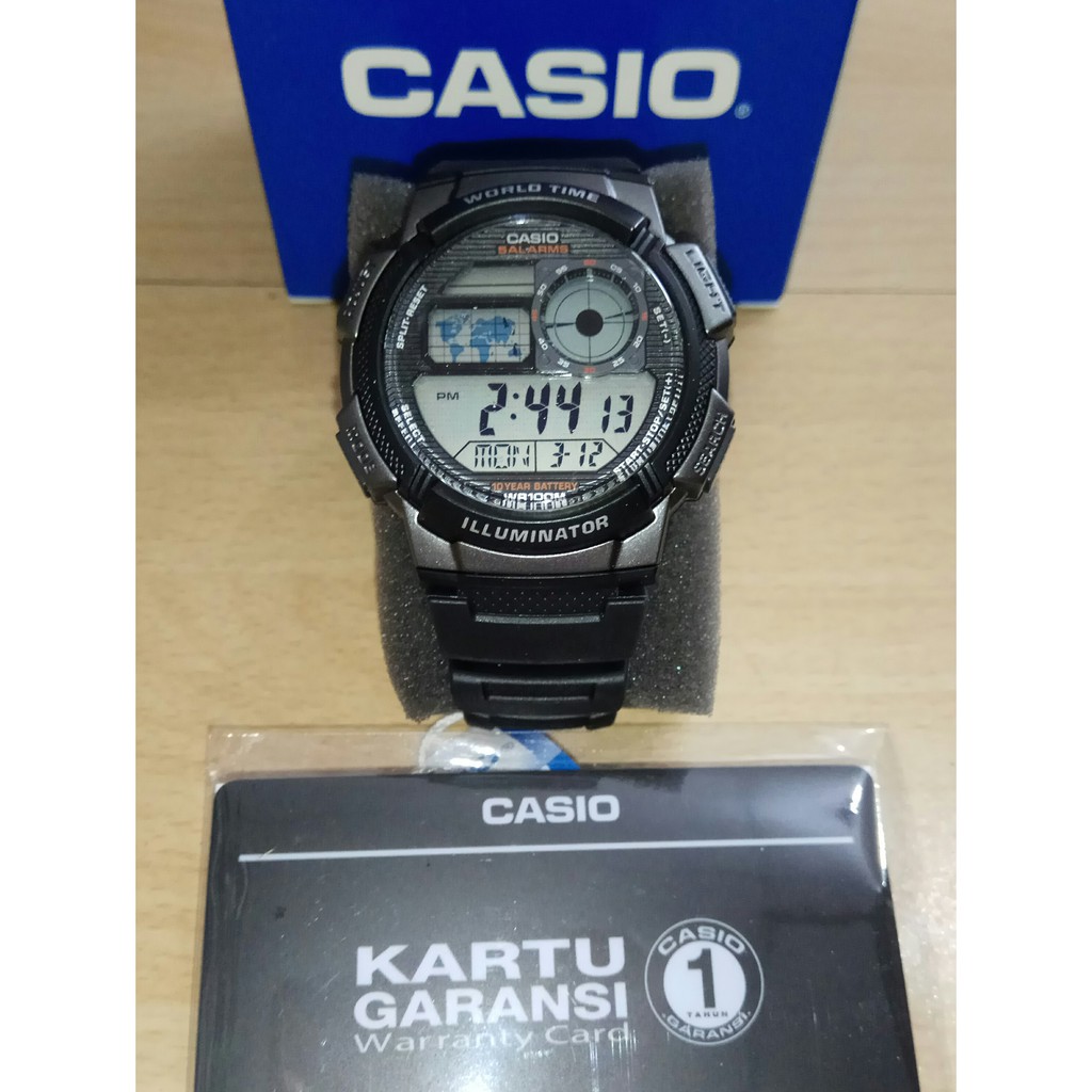 Jam Tangan Pria Digital Casio Original