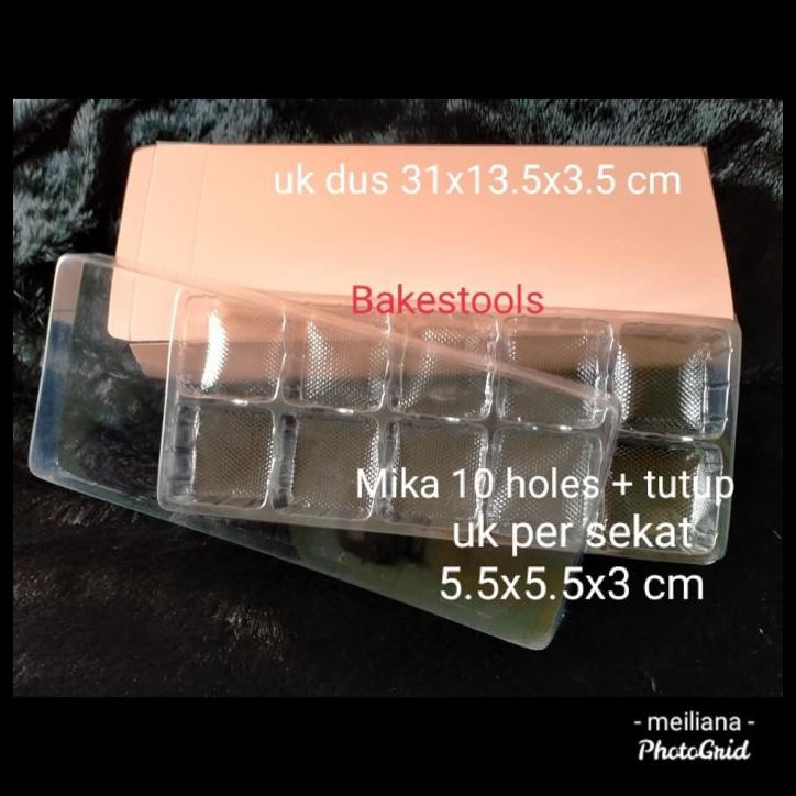 

Dus Sekat 10 Holes, Isi 10 Pcs