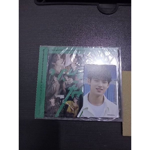 hitorijanai regular album +hmv thanks 2 pc Mingyu