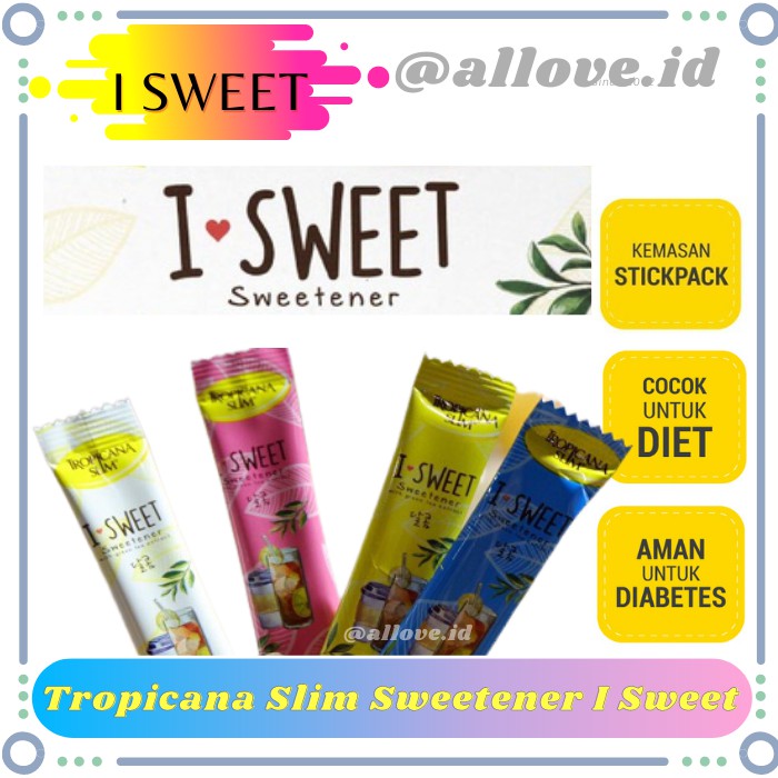 

Tropicana Slim Sweetener I Sweet Satuan - 1 Pcs