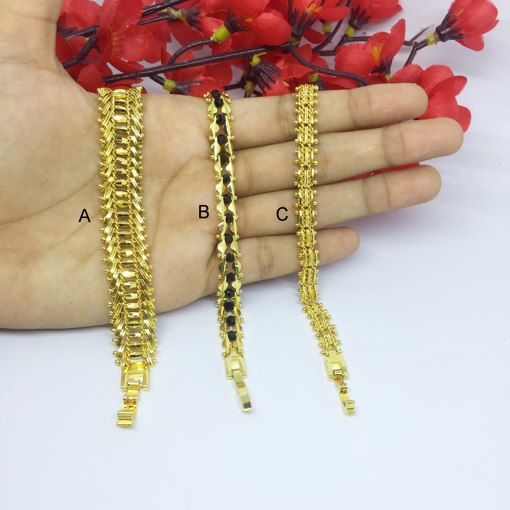 Gelang Sisik Rantai Xuping Gold Lapis Emas - BB484