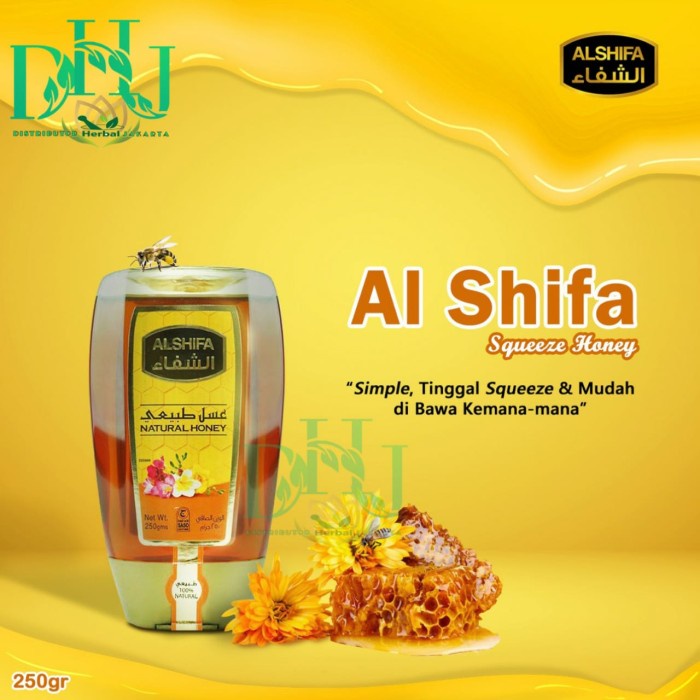 

bf011bb Madu Arab Al Shifa Alshifa Squeeze 250Gr 250 Gr 250Gram Asli Original Ds201Fs