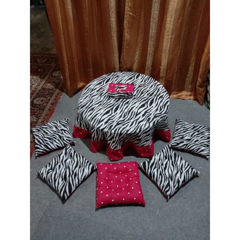 set osin bantal duduk lesehan