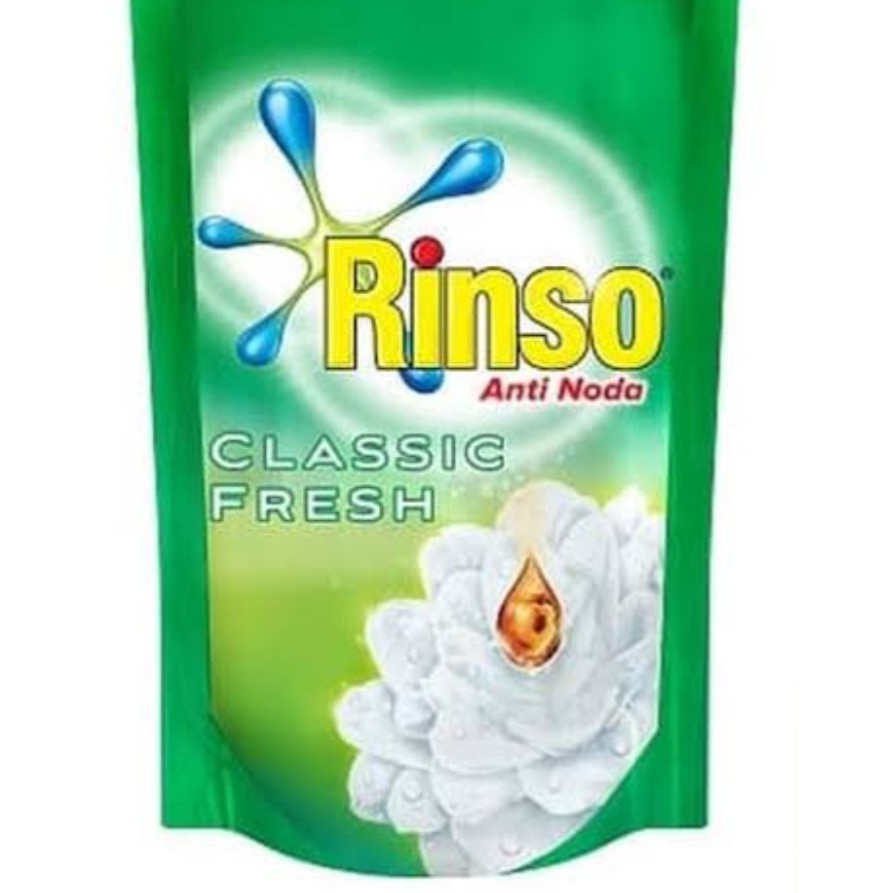 Jual Rinso Anti Noda Classic Liquid 750 ml Indonesia|Shopee Indonesia