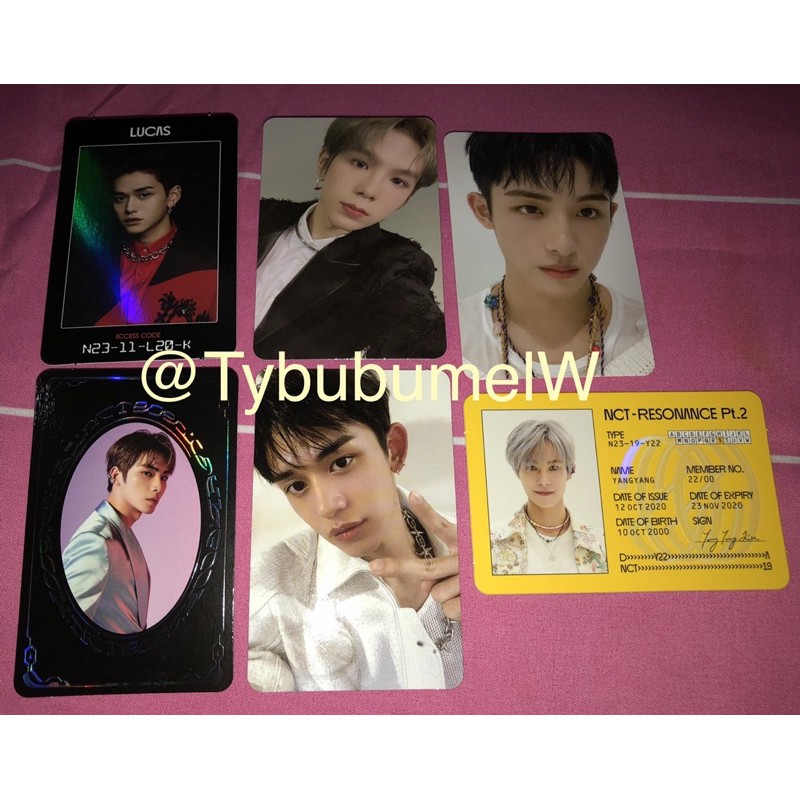 lucas future shotaro arrival winwin departure ac lucas yb xiojun id card yangyang