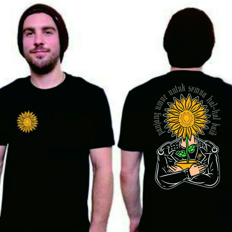 T-shirt Kaos Panjang Umur untuk Hal-hal Baik