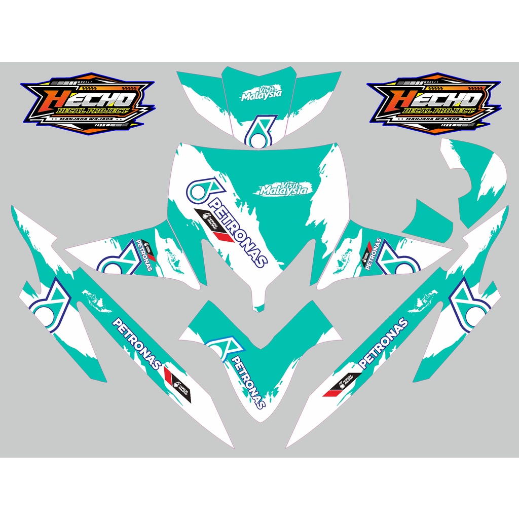 DECAL VARIO 110 KARBU PETRONAS FULL BODY