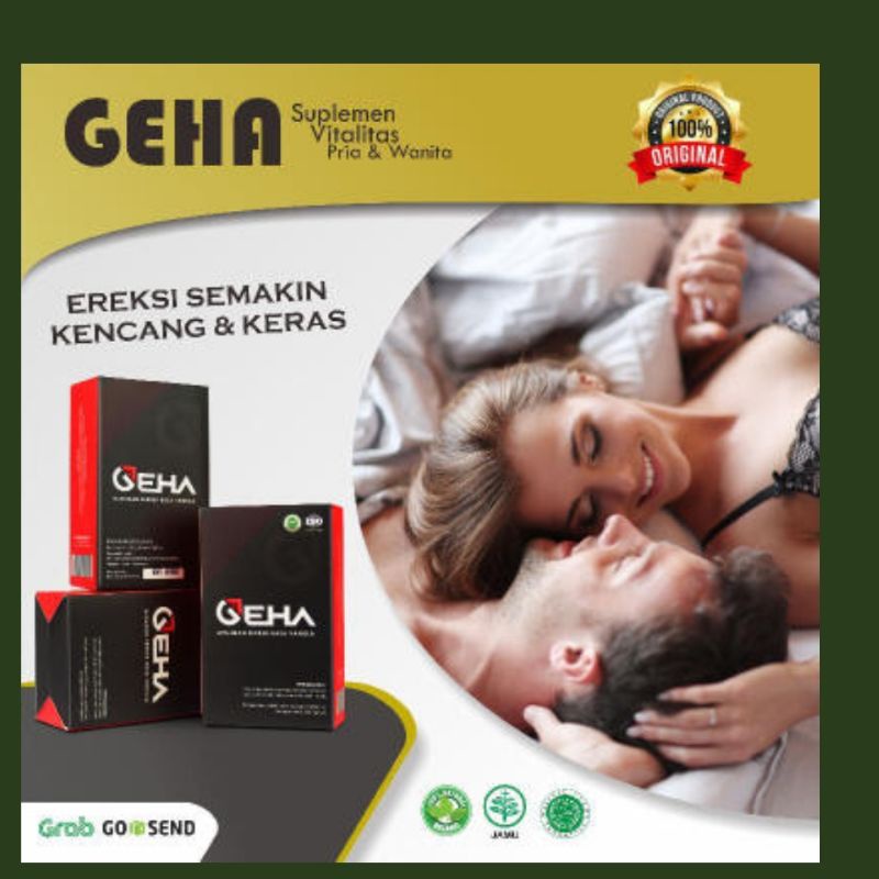 ⭐⭐⭐⭐⭐ -Unik GEHA MINUMAN SERBUK HERBAL-OBAT KWAT HERBAL PRIA 1 SACHET Limited
