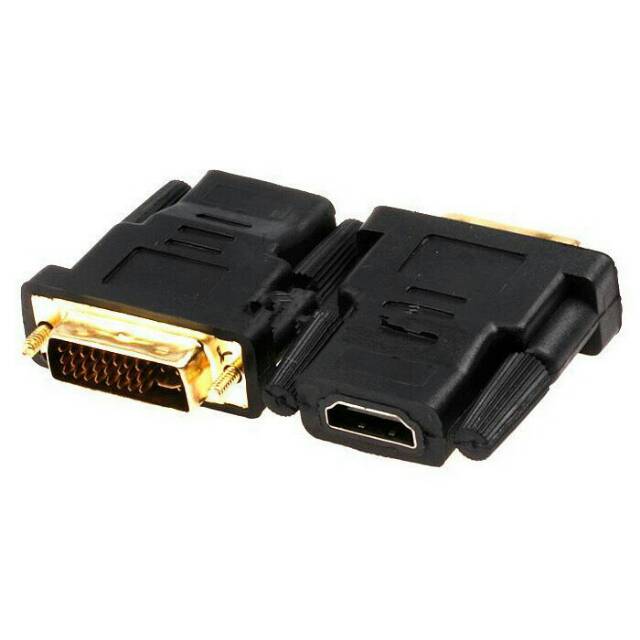 CONVERTER / GENDER DVI 24+5 MALE TO HDMI FEMALE