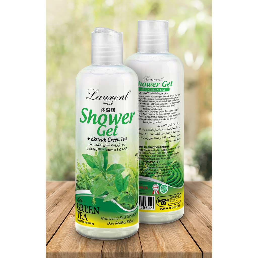 Laurent Shower Gel Green Tea - 250ml