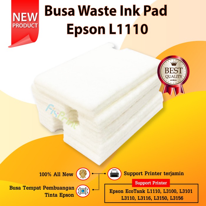 Ink Pad Inkpad Busa Epson L1110 L 1110 3110 L3110 L3116 L3150 3150