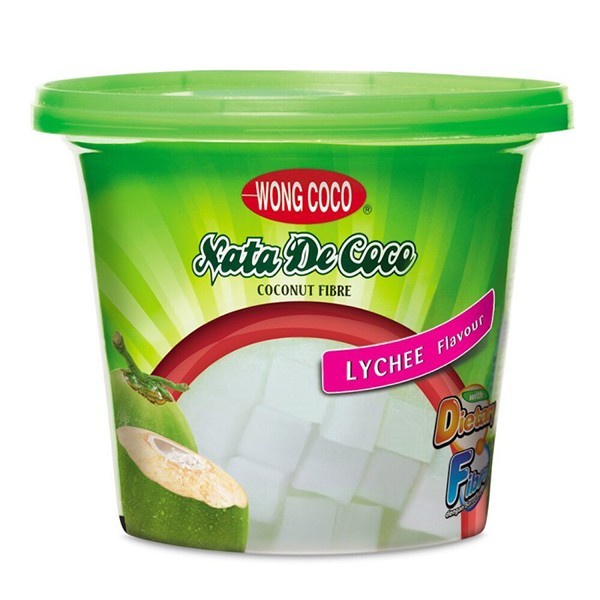 

WONG COCO SARI KELAPA NATA DE COCO LECI / LYCHEE POT 1KG