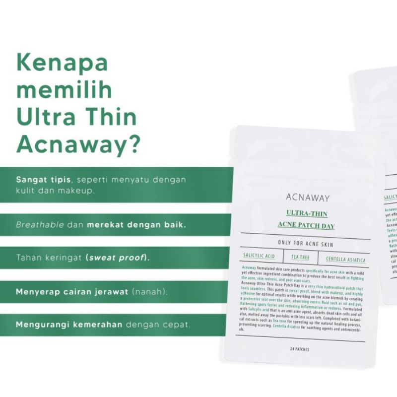 ACNAWAY Infinity Size Acne Patch / ACNAWAY Ultra Thin Acne Patch Day / ACNAWAY Patch / ACNAWAY Stubborn Acne Cream