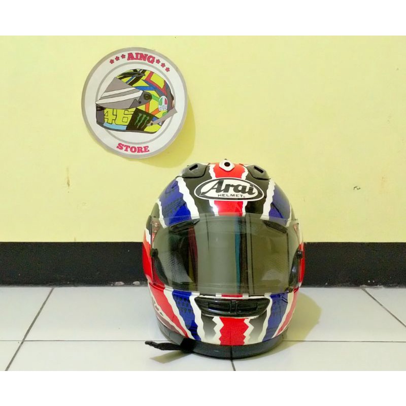 helm arai rr4 repaint doohan not dql agv shoei nolan xlite