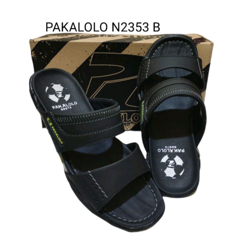 Sandal Kulit Pria Pakalolo 2353 Original