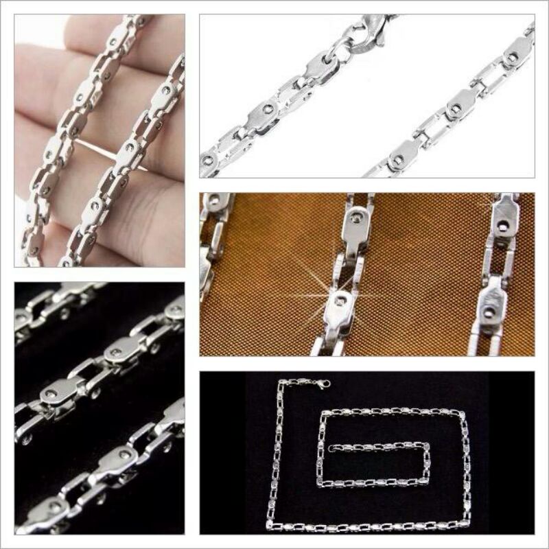 Kalung Pria Rantai Besar Unik Hip Hop Punk Choker Miami Mafia Itali Style Macho