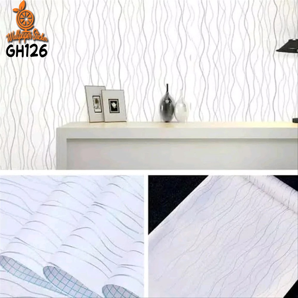 COD - Wallpaper Sticker Motif SALUR BUNGA BEST SELLER!! Premium High Quality 45cm x 5m / wallpaper dinding / wallsticker /WPS