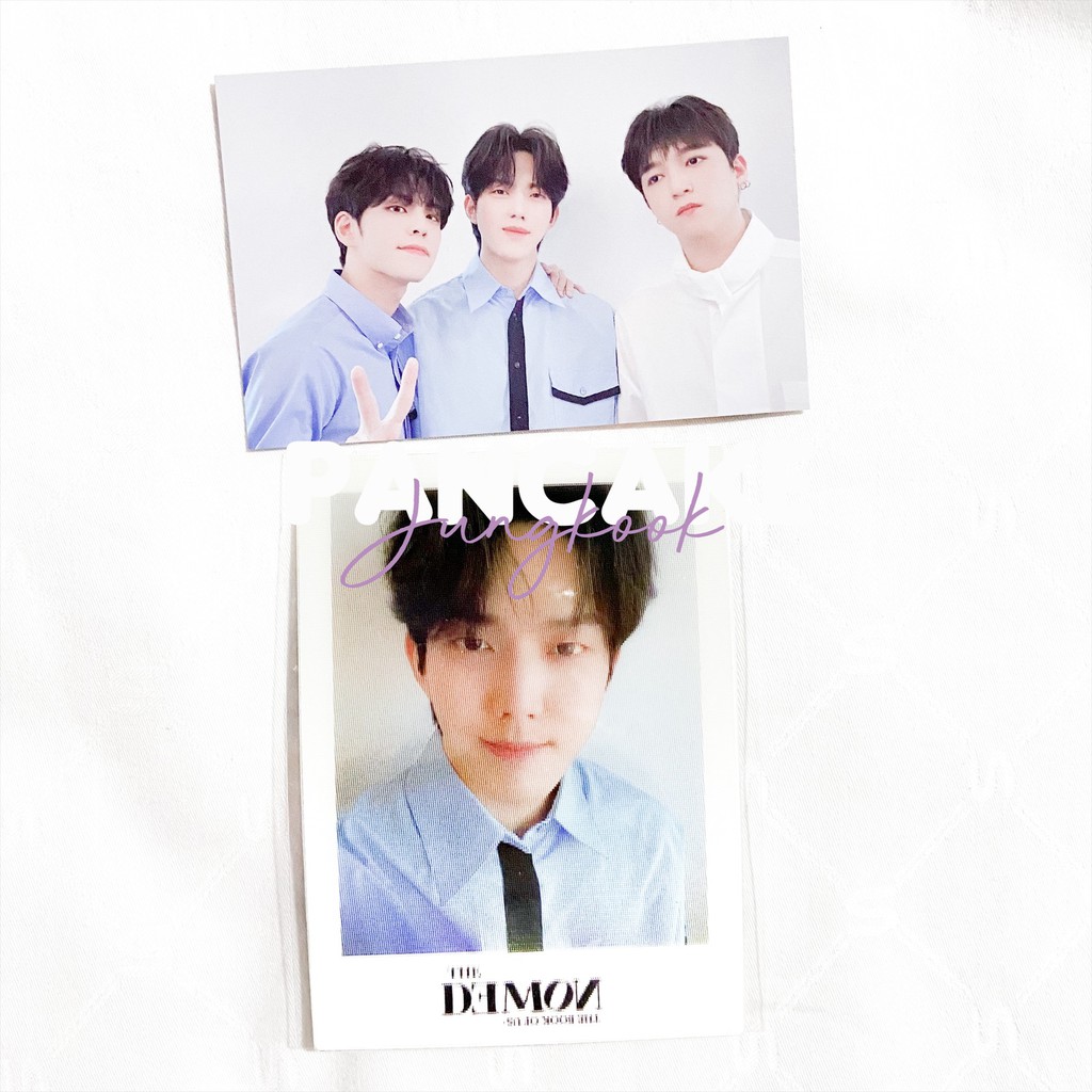 [ READY‼️  ] day6 book of us demon album lenticular photocard [ sungjin wonpil dowoon unit ]