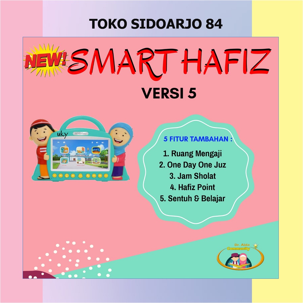 New Smart Hafiz vers 6 Touchscreen original Al-Qolam Garansi Resmi