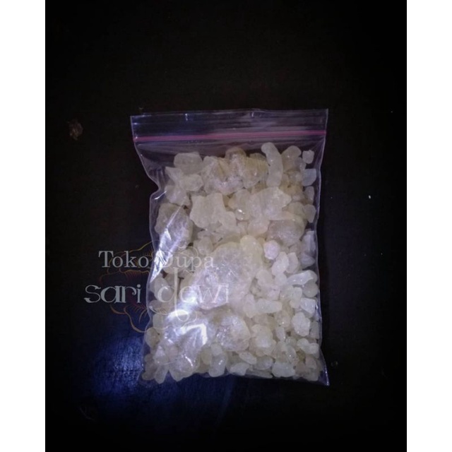Kemenyan Kristal Putih / Kemenyan Arab 100 gr Pengasepan