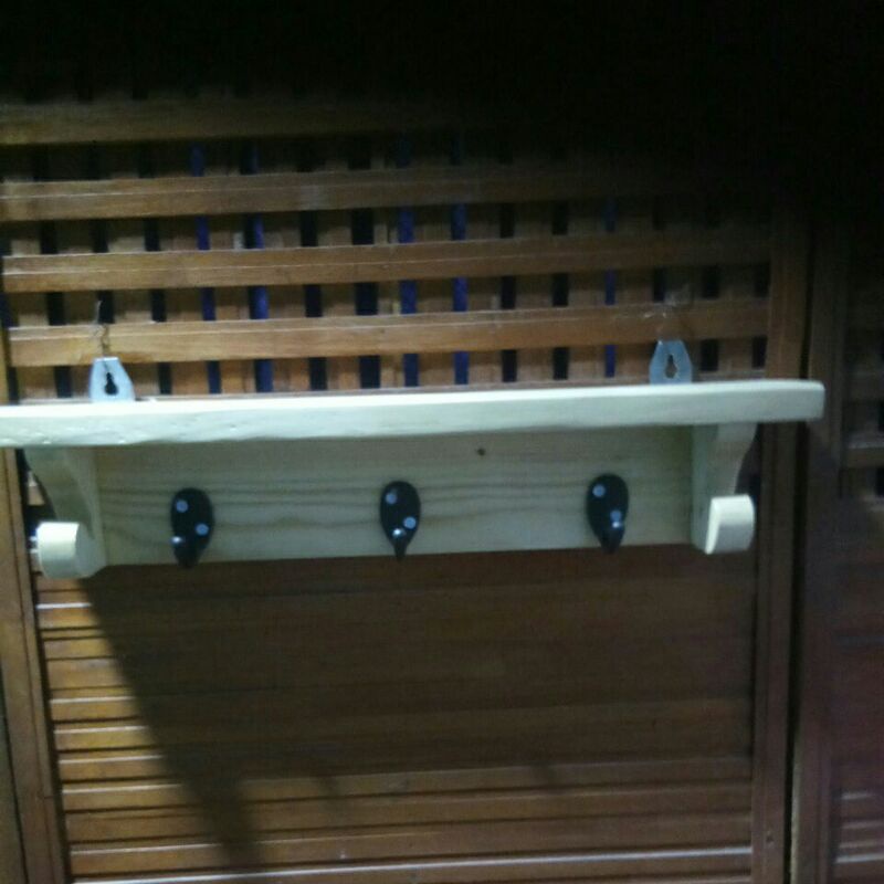 kapstok kayu jati belanda