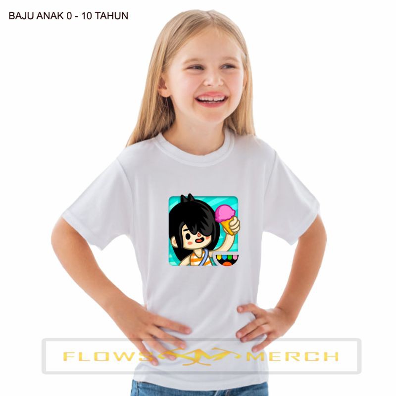 baju anak toca boca kaos anak toca boca life vacation high quality