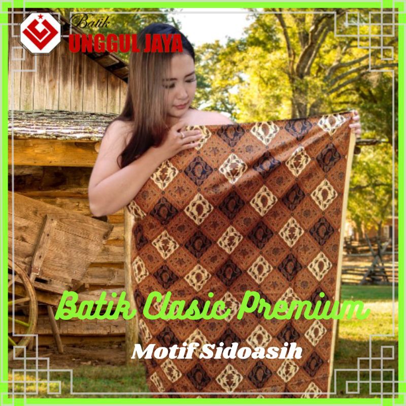 Kain Batik Jarik Prodo H.Santoso Istana Presiden PREMIUM Motif SIDOASIH