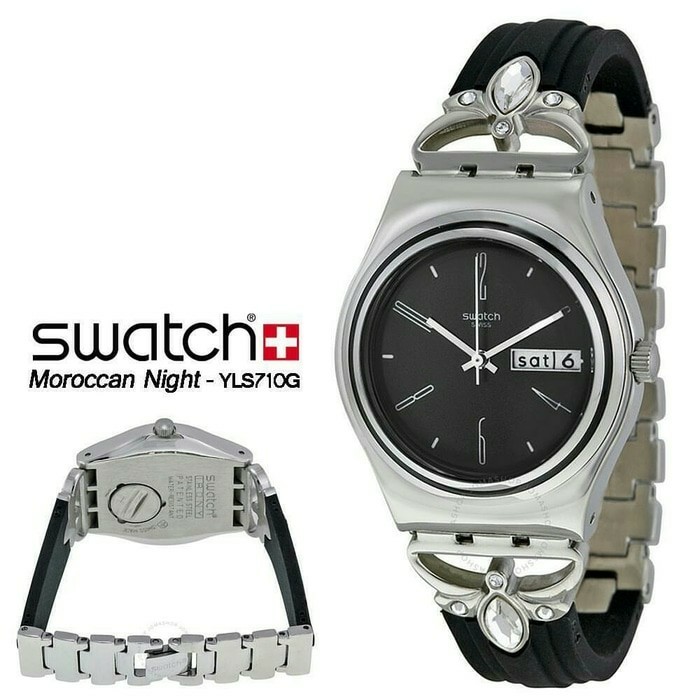 jam tangan / Watch_Id SWATCH ORIGINAL YLS710G MOROCCAN NIGHTÂ