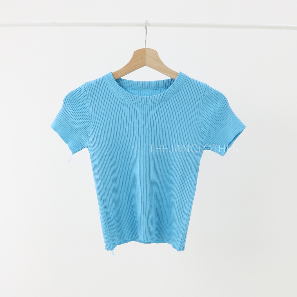 Homi knit tee -Thejanclothes