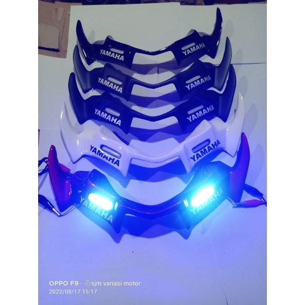 WINGLET MIO SOUL GT 125 PLUS LAMPU LED WINGLET YAMAHA MATIC MIO SOUL GT 125 BLUECORE