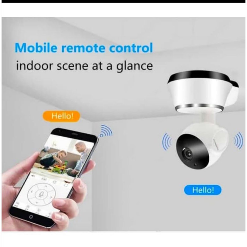 kamera Cctv smart wileress cctv wifi V380 IP Camera