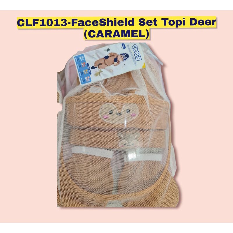 Clency Face Shield Topi Set STK