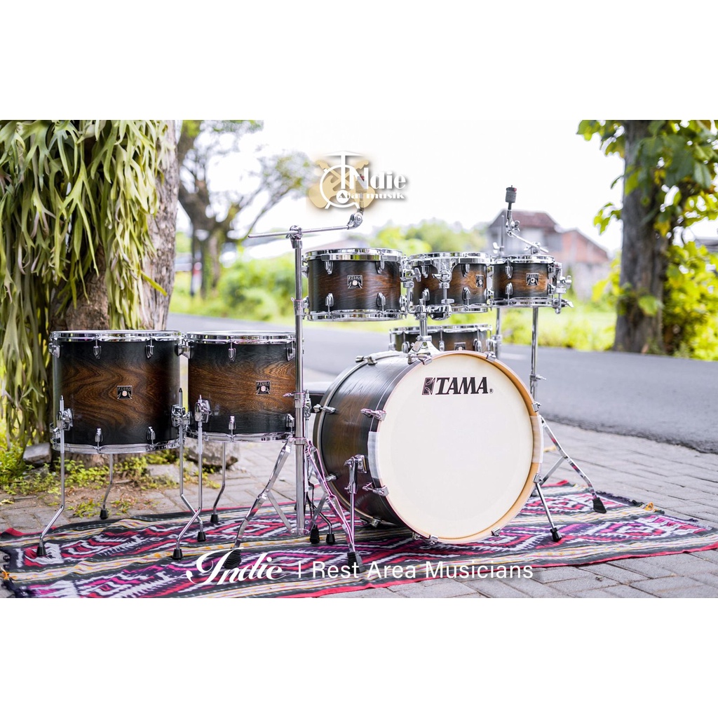 Drum Set Tama Superstar Classic CL72RSE Matte Midnight Elf Burst 7 Piece