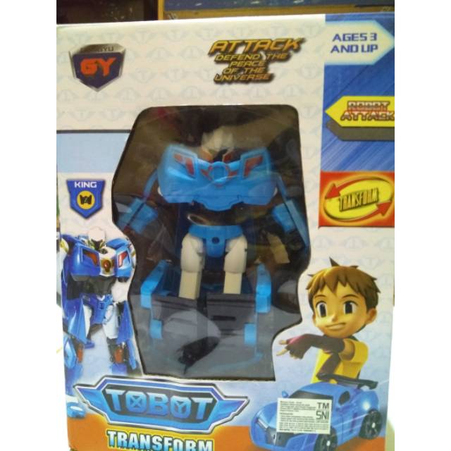 Tobot Y Besar Transformers 2 in 1