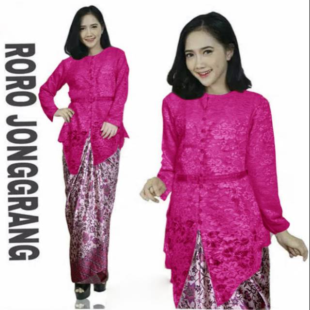 KEBAYA KUTUBARU RORO JONGGRANG