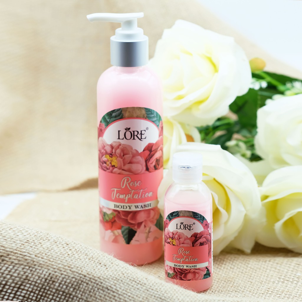 LORE Rose Temptation Body Wash 240 ml