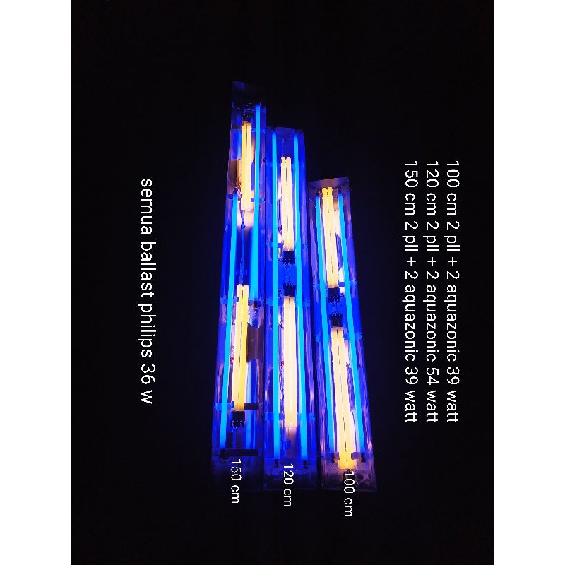 Lampu Hard tanning arwana pll + aquazonic 100 cm | 120 cm | 150 cm