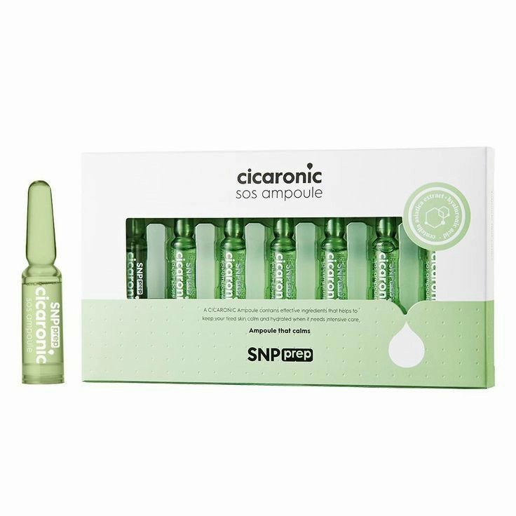 [BPOM] SNP PREP Cicaronic SOS Ampoule (1.5ml * 7 ampoule)