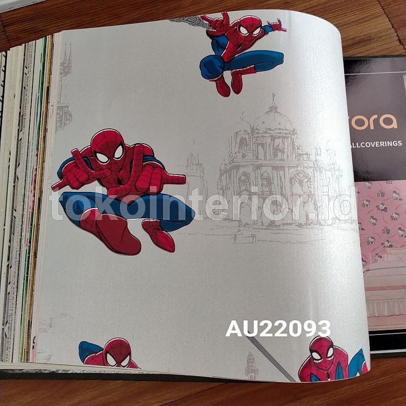 Wallpaper Dinding Kamar Anak Cowok Spiderman