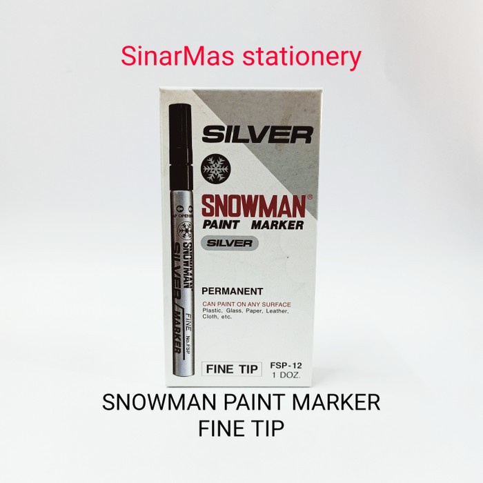 

Spesial Spidol Paint Marker Fine Tip Snowman / Spidol Kecil Permanent Limited