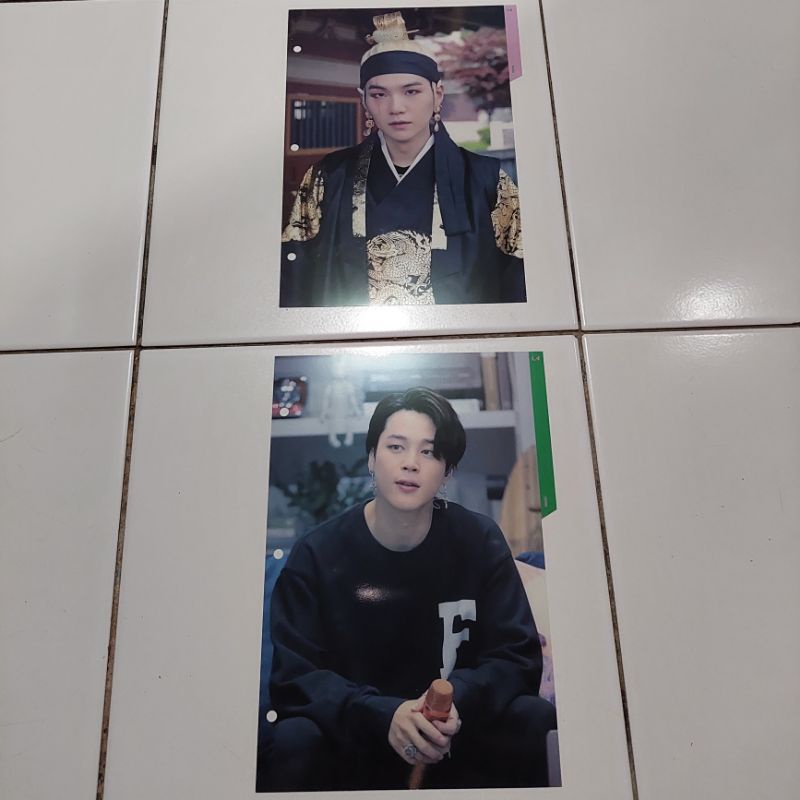 BTS Clear Photo Index DVD Memories 2020 SUGA Jimin