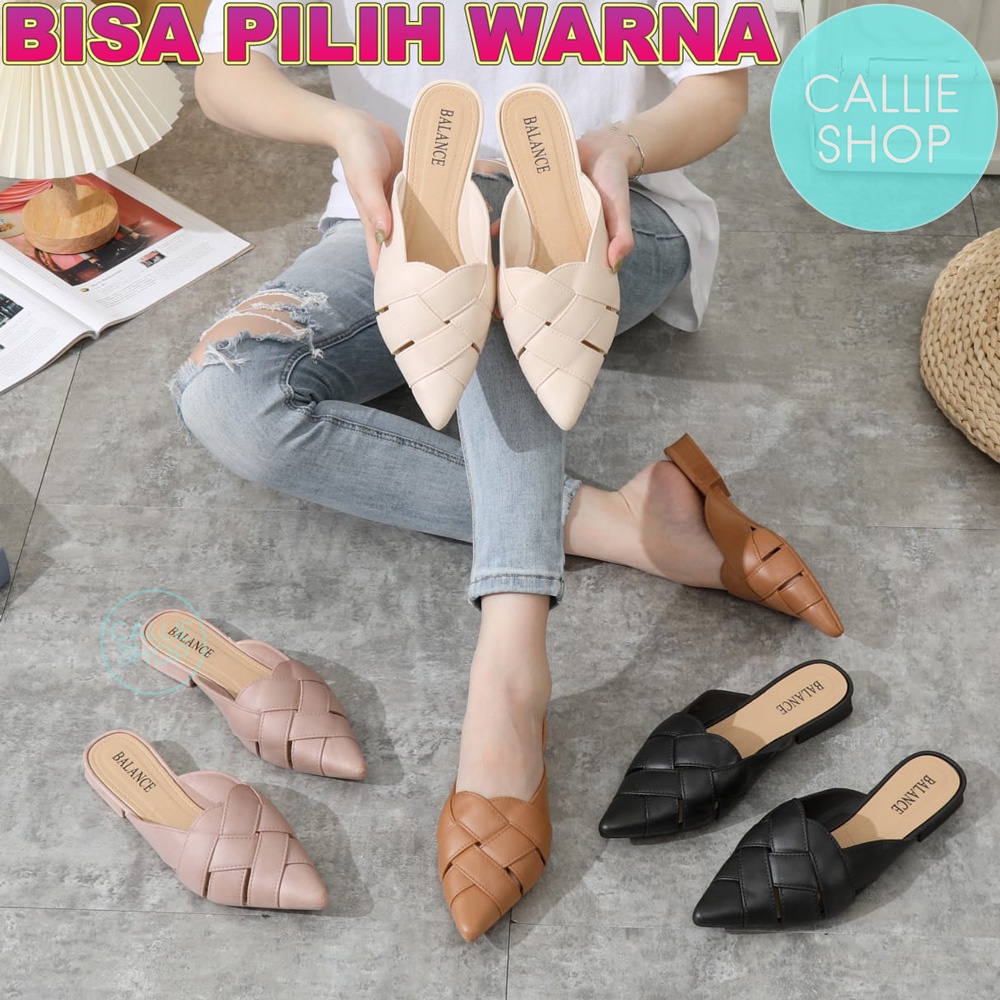 Sandal Wanita Mules Cantik Jelly Balance C221 BUSKTPT