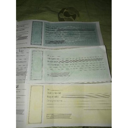 

Ready Stock LSLMF Kwitansi lama tanpa tulisan tahun 35 Stok Banyak