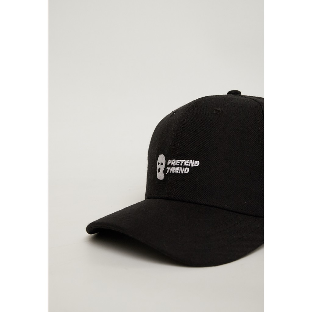 Topi Baseball Premium Capslock Club - Pretend Trend Black