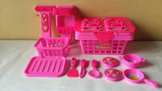 Mainan lovely kitchen set