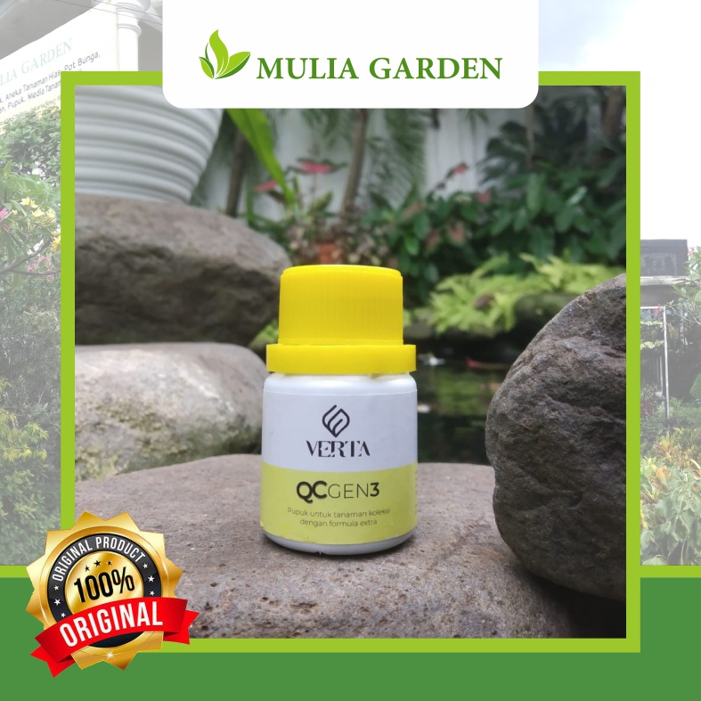 "QC GEN 3" Pupuk Cair kemasan 50 ml untuk Anggrek, Aglonema, dan Tanaman Hias Lain