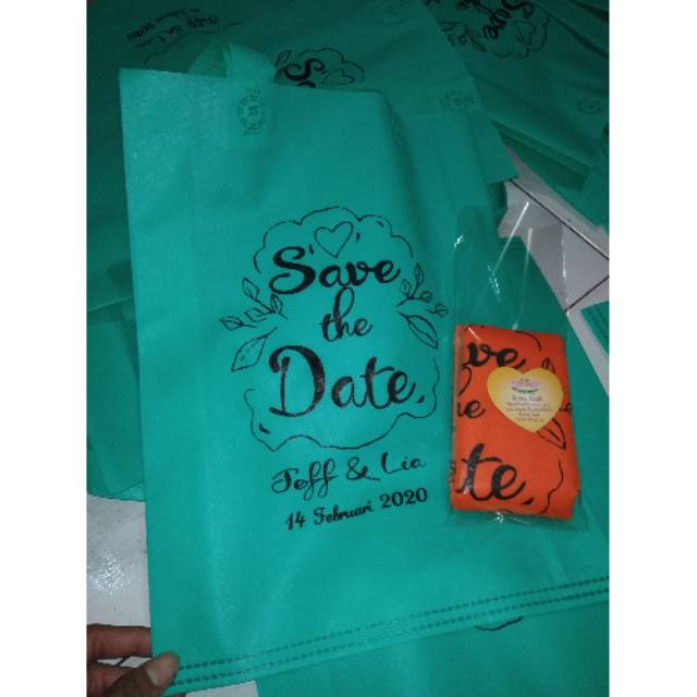 Souvenir tas(totebag)+sablon