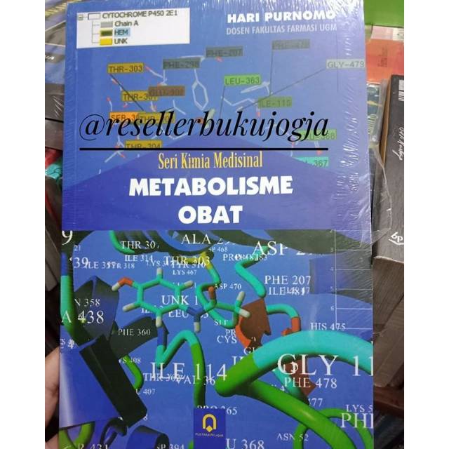 Buku ORI - Buku Seri Kimia Medisinal Metabolisme Obat Hari Purnomo Pustaka Pelajar - Farmasi