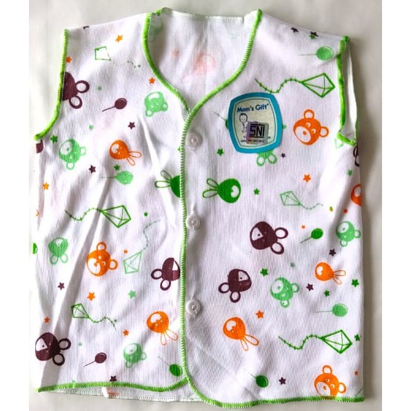 Baju Katun Baby New Born TERDAFTAR SNI / Baju Bayi SE206 Gramasi Tebal, Bahan Adem &amp; Halus