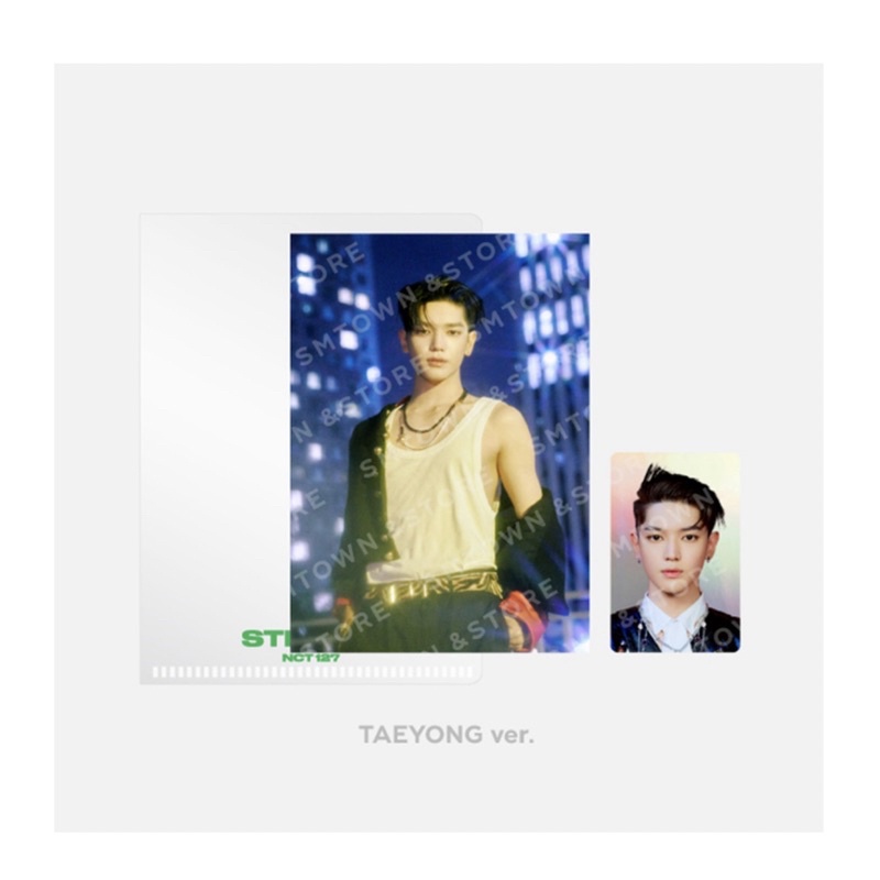 [SEALED] MD STICKER Postcard + Hologram Photocard Set Taeyong